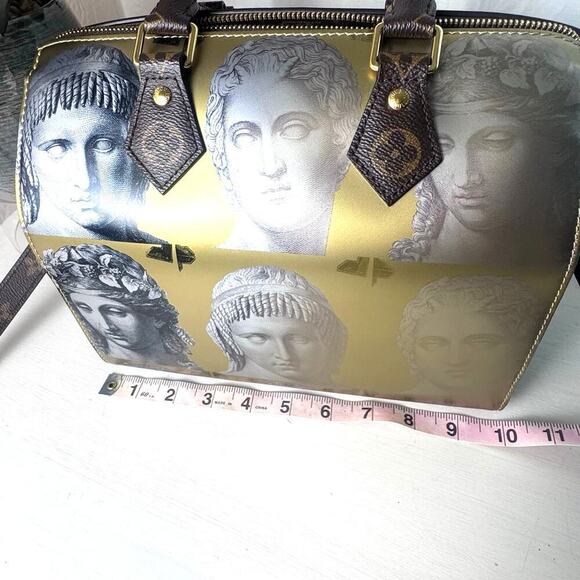 Louis Vuitton Authentic Fornasetti Limited Edition Speedy 25 Bandouliere CoA - Picture 3 of 9